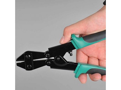 TUOSEN 8 INCH Steel Bolt Cutters Clippers Handheld Mini Size Bolts RodsImage7