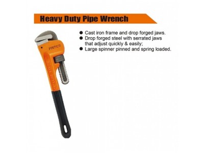 High carbon steel jaw anti-rust pipe wrench 36 inch labor saving water pipe wrenchImage2