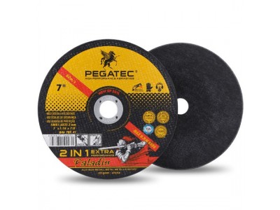 Pegatec 7 inches 2 in 1 Cutting disc For Metal & Stainless 02090038Image1