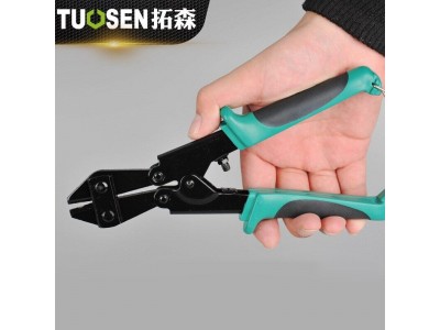 TUOSEN 8 INCH Steel Bolt Cutters Clippers Handheld Mini Size Bolts RodsImage2