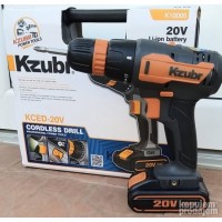 Kzubr k10005 Cordless Drill Professional power tools for heavy duty 20 Voltage Battery