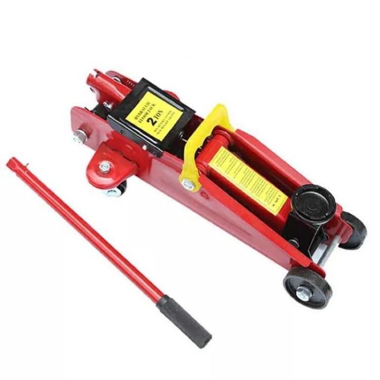 E-shop: HYDRAULIC FLOOR JACK 2 Tons 6.5 kg wheel support auto repairing tire tyre standImage2