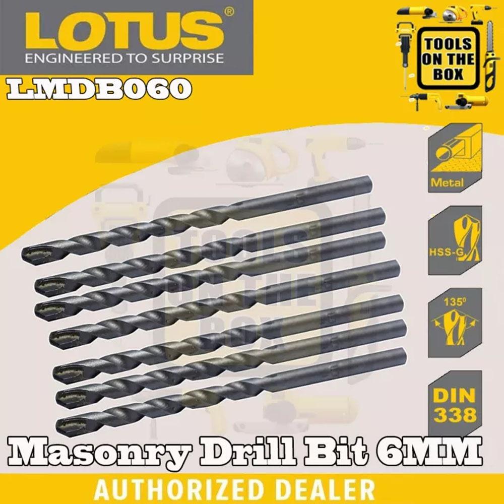 LOTUS Masonry Drill Bit 6MM LMDB060 10PCSImage2