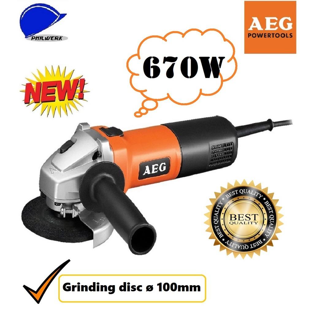 AEG Power Tools Angle Grinder 4\Image1