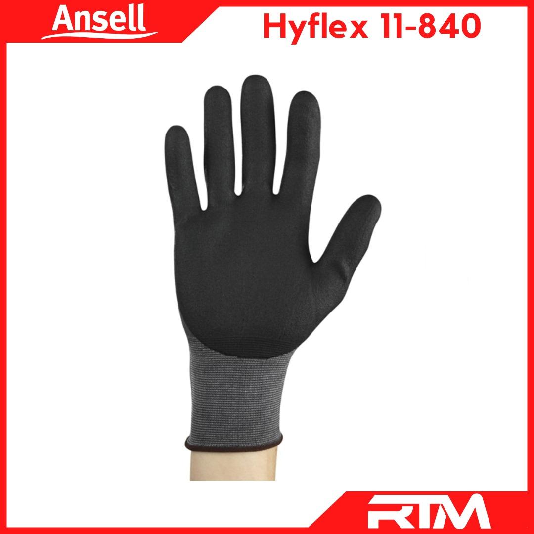 Ansell Hyflex 11-840 Abrasion Resistant High Grip GlovesImage2