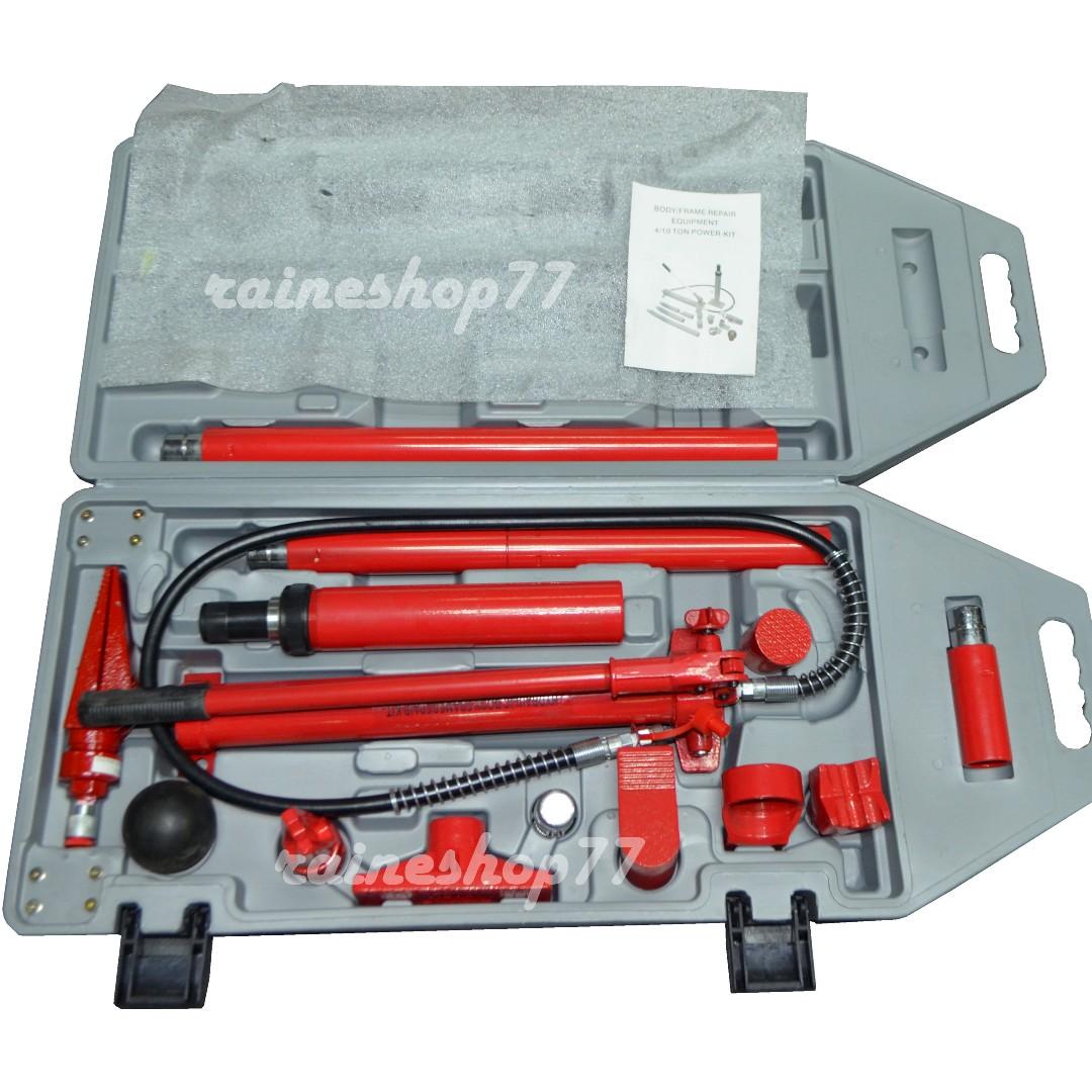 10 Ton Porta Power Body Puller Frame Repair Kit Hydraulic Collision Repair kit ON SALE NOW!!Image2