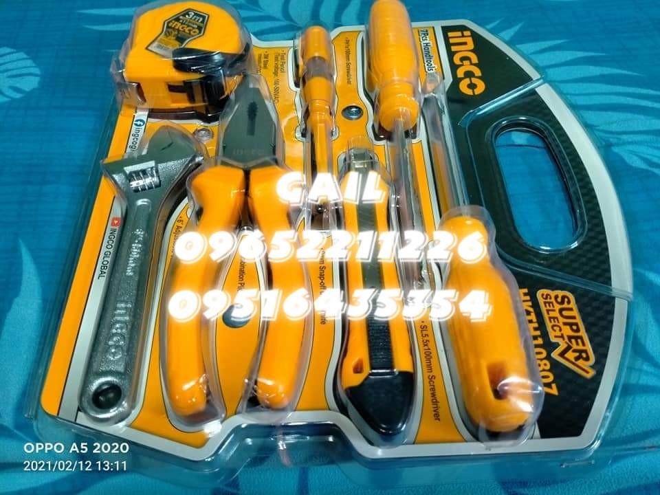 INGCO 7pcs. Hand Tools Set (HKTH10807)Image2