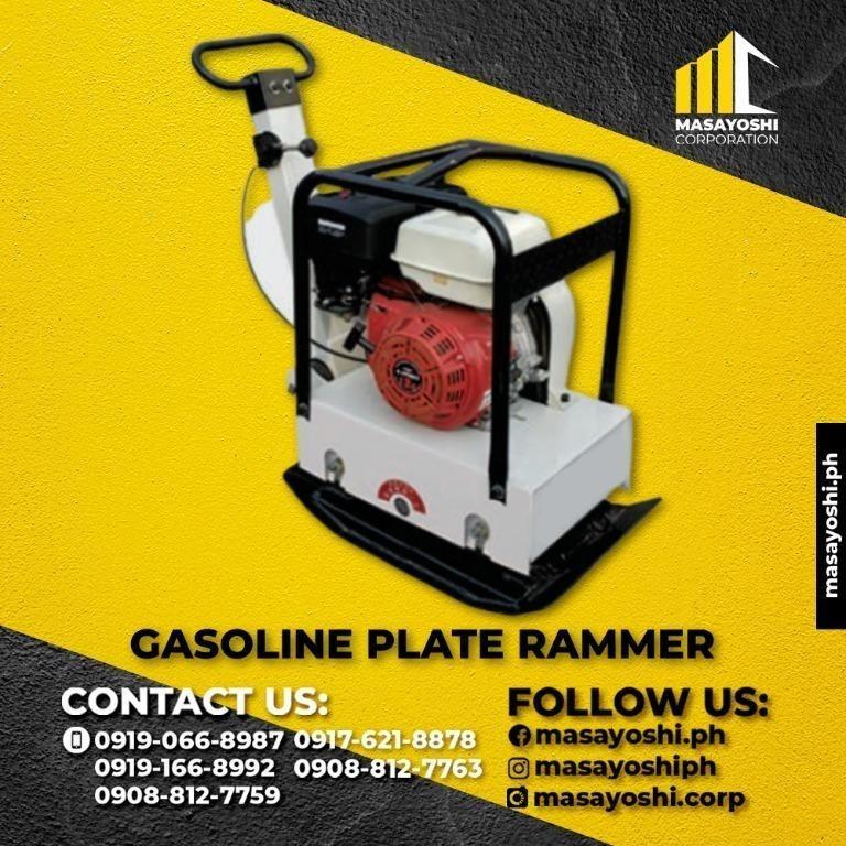 HZR200 Gasoline Plate Rammer | Power Tools | Electric Tamping Rammer | Tamping Rammer | Vibratory | Image1