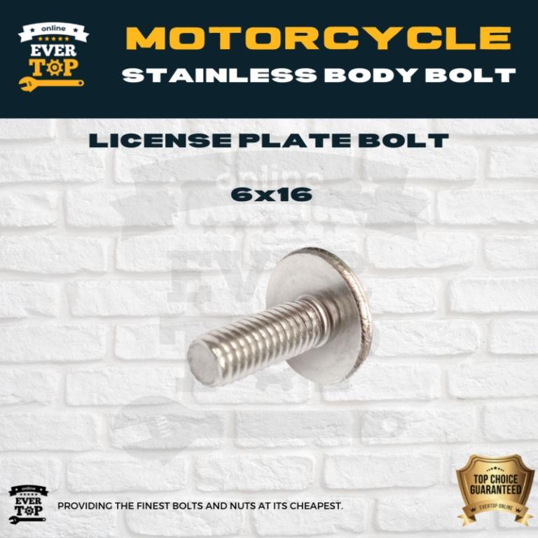 MOTORCYCLE STAINLESS BODY BOLT | EverTop OnlineImage3