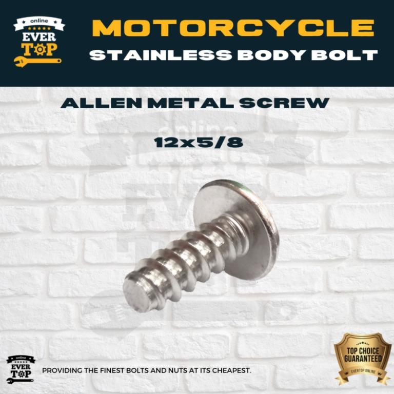 MOTORCYCLE STAINLESS BODY BOLT | EverTop OnlineImage2