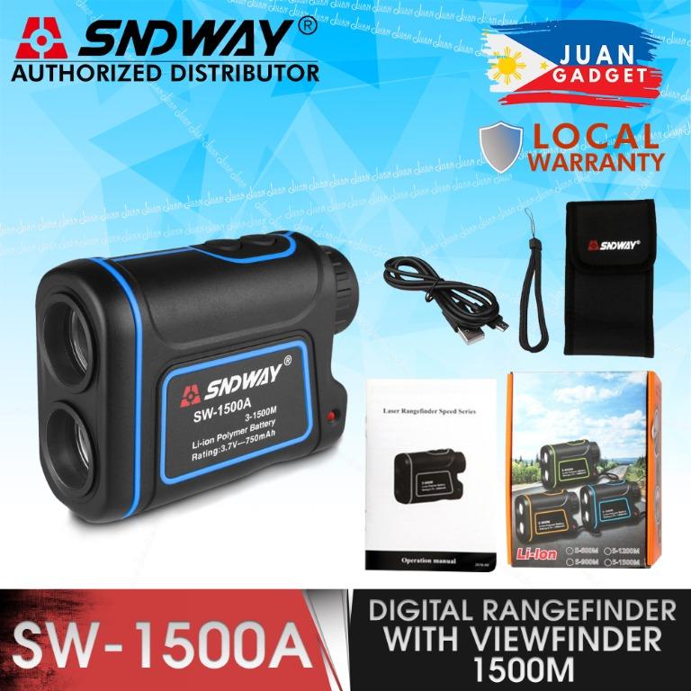 SNDWAY SW-1500A Viewfinder Laser Distance Meter 1500M | JG Superstore
