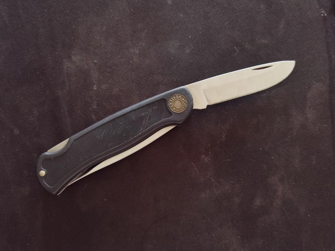 Rare Vintage Coleman Western 954 Double Bladed KnifeImage3