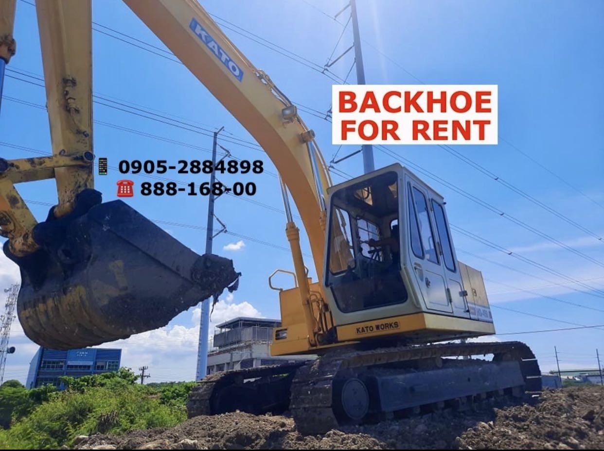 Construction Backhoe w Breaker for RENT w TESDA OperatorImage1