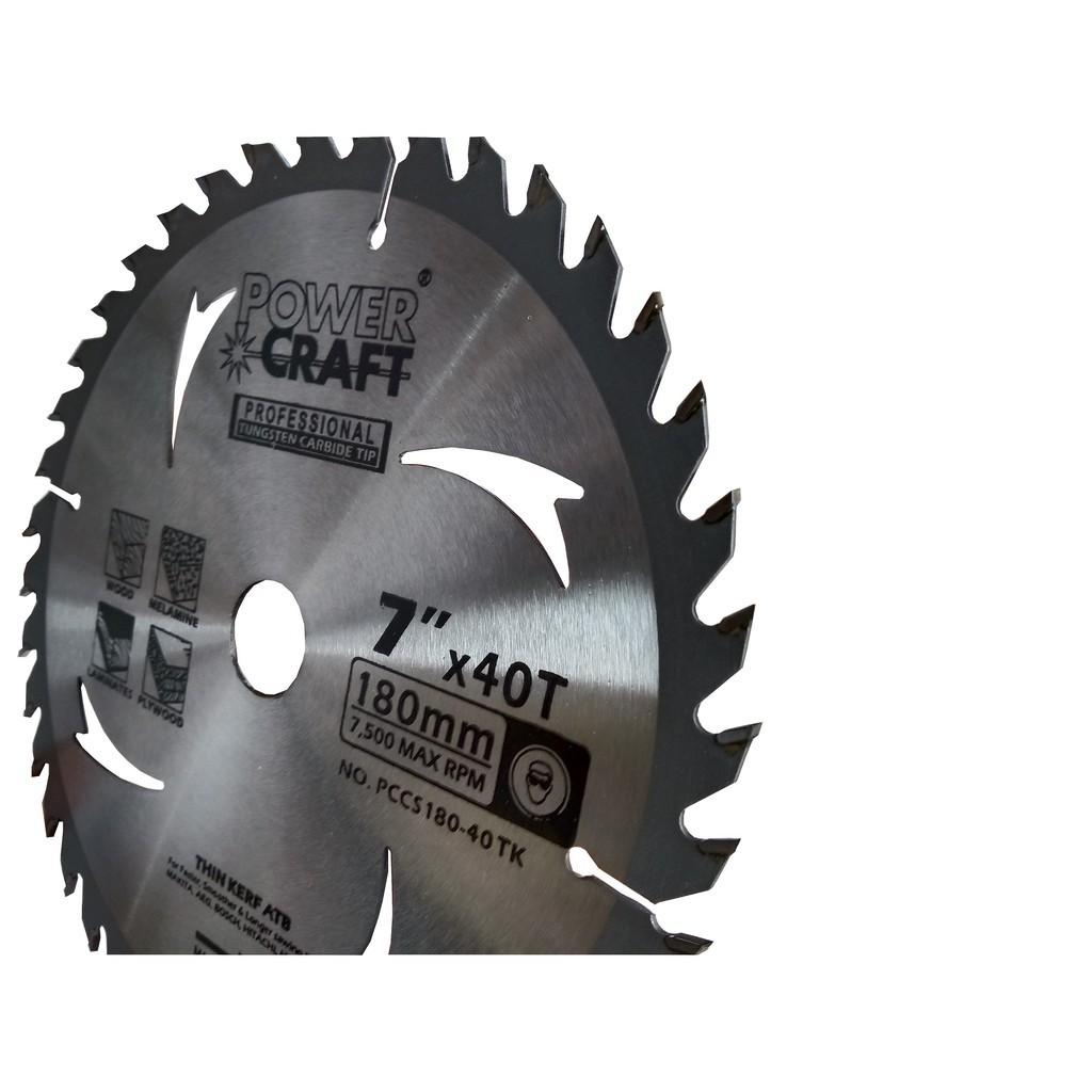 PowerCraft Circular Saw Blade 7x40T (Carbide)Image3