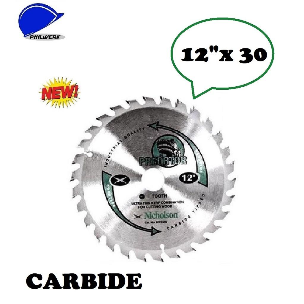 Nicholson Circular Saw Blade 12inches 30teeth (CARBIDE)