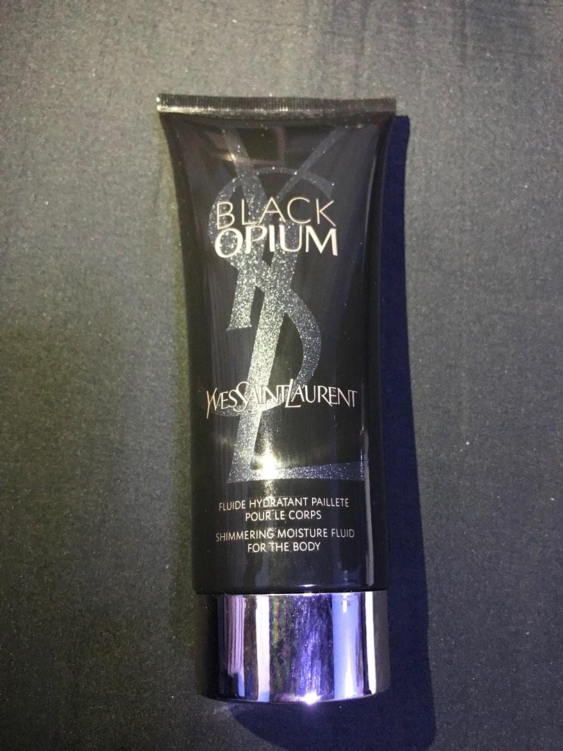 YSL Balck Opium Lotion (Shimmering Moisture Fluid for body)