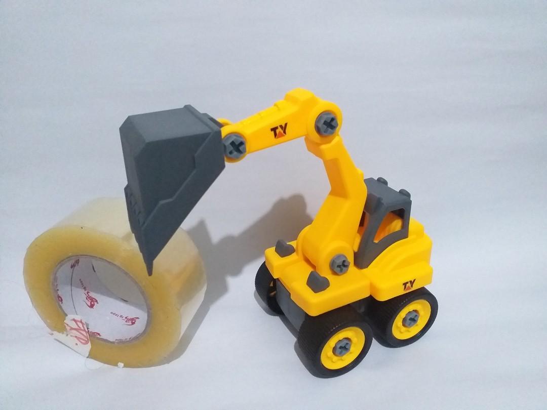 DIY Excavation Assemble Construction truck toyImage3