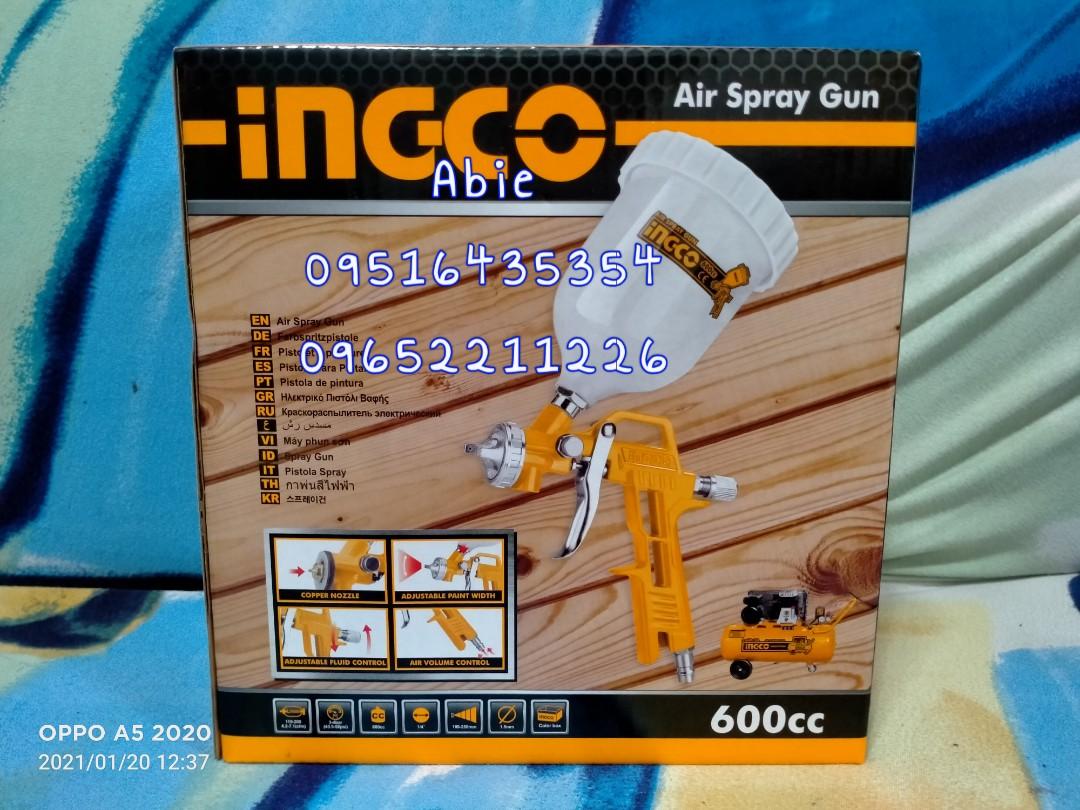 INGCO 600cc High Velocity Air Spray GunImage2