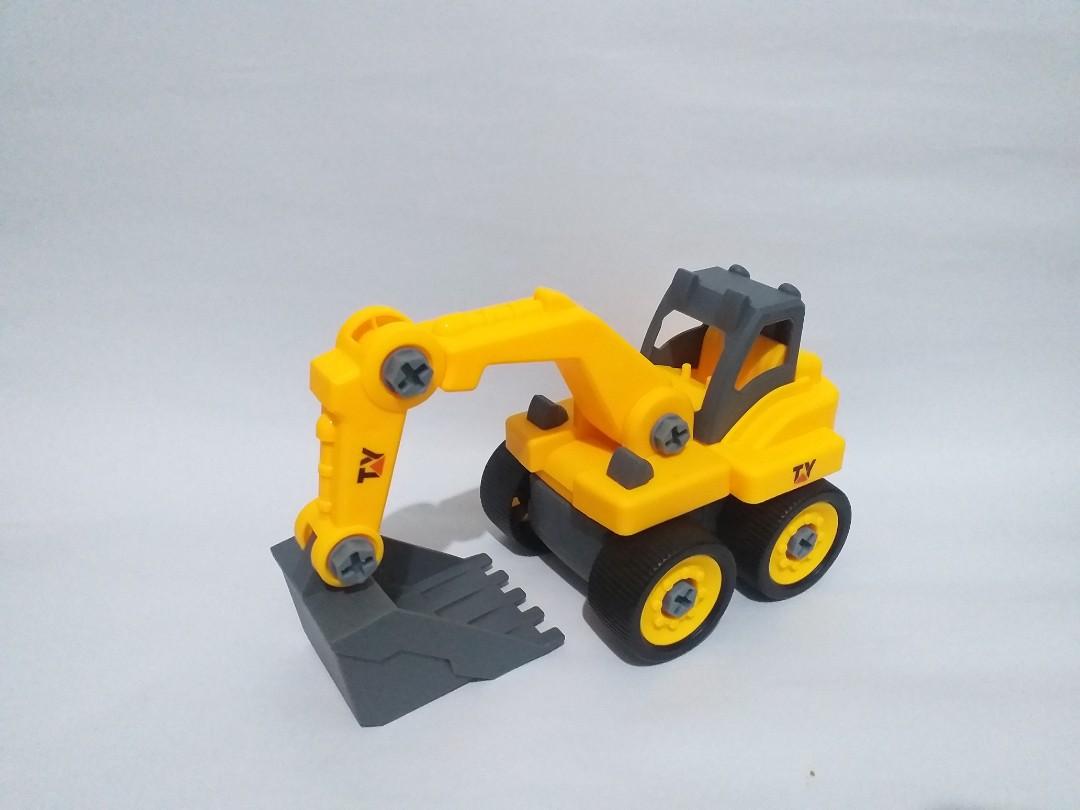 DIY Excavation Assemble Construction truck toyImage2