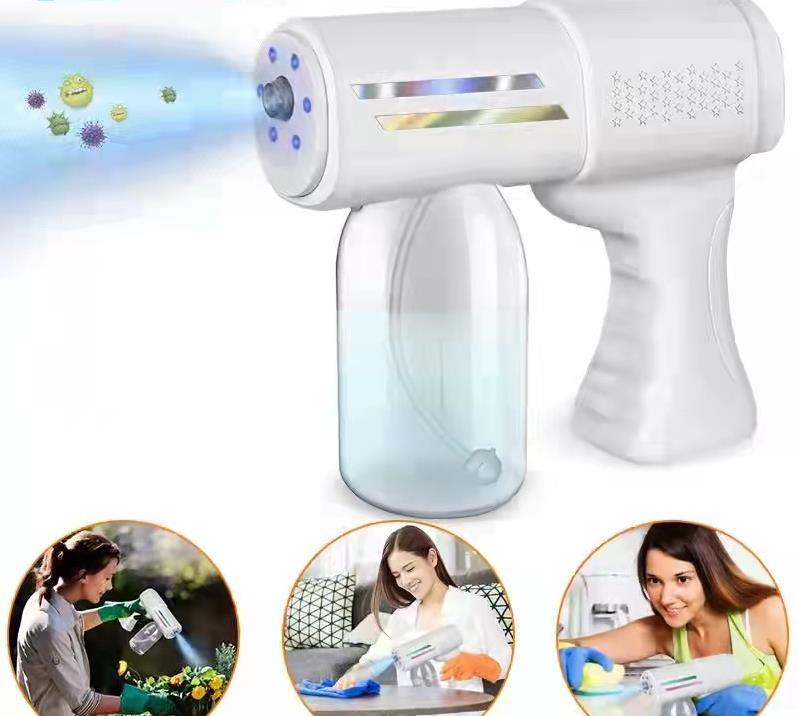 Nano Spray Gun Disinfecting Machine Wireless Atomized Disinfection Gun Air PurificationImage2