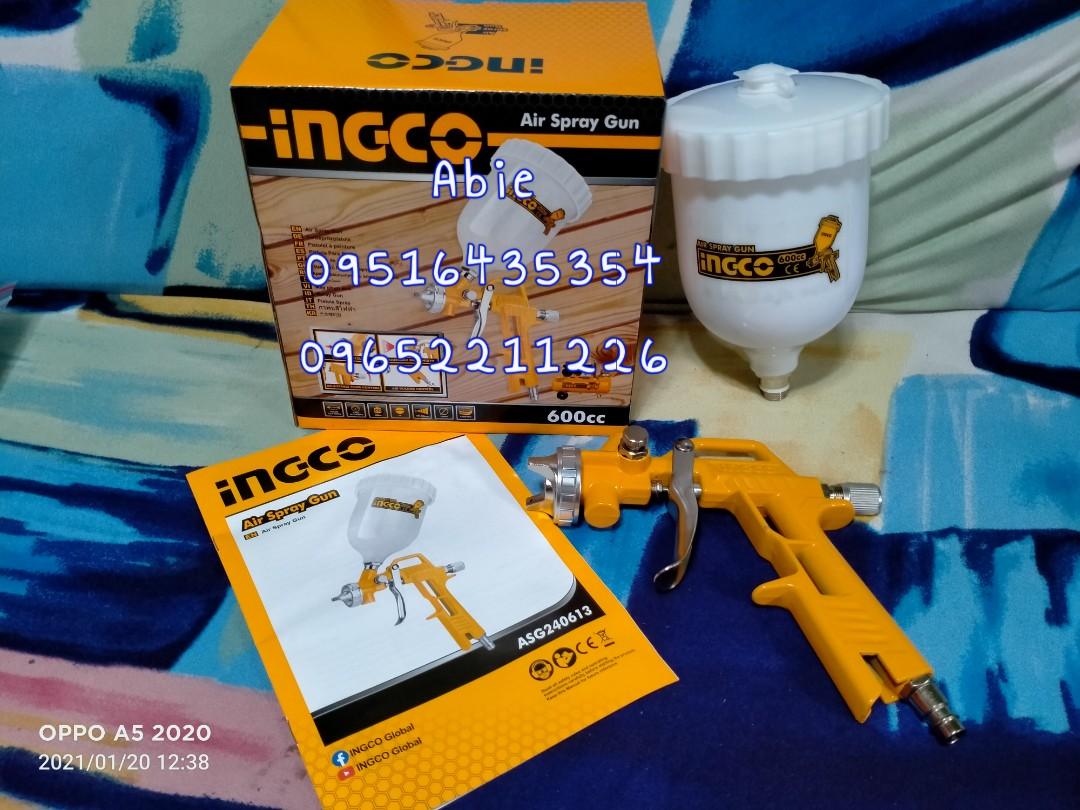 INGCO 600cc High Velocity Air Spray GunImage3