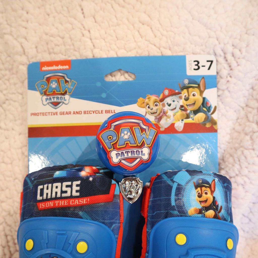 Paw patrol protective gear and bicycle bellImage2