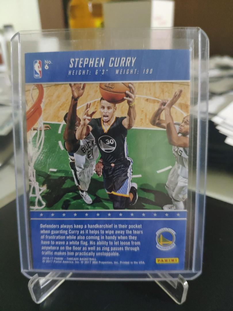 Stephen Curry Floor Generals Insert Threads NBA Cards for SaleImage2