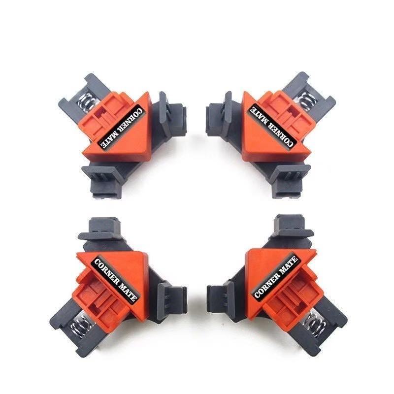 E-shop: 4pcs Woodworking 90 Degrees Right Angle Clamp Clip Quick Fixing Picture Frame Corner Clamps