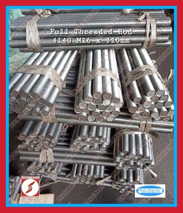 Full threaded rod and stud bolt 4140 A325 1045 SUS316 SUS314 CRSImage3