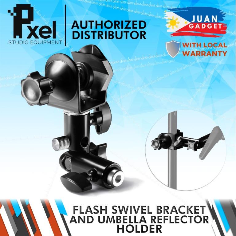 Pxel AA-LS6 U Clamp Clip Light Stand Bracket Umbrella Reflector HolderImage1