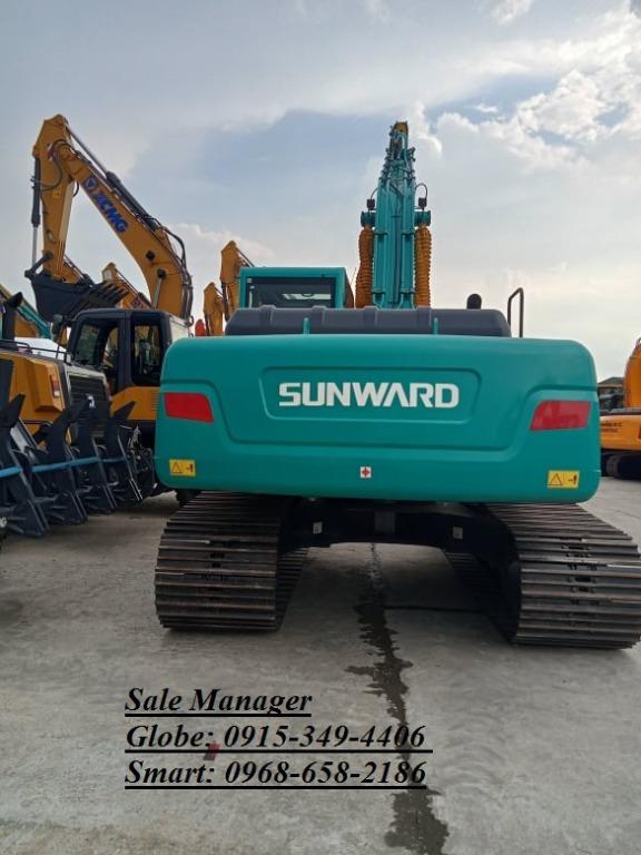 Backhoe Excavator Sunward SWE210ELR Long Arm  Brand new Isuzu EngineImage2