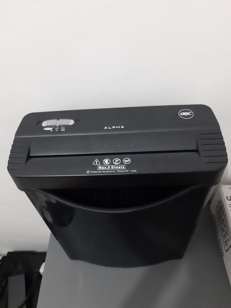 GBC PAPER SHREDDER MACHINE