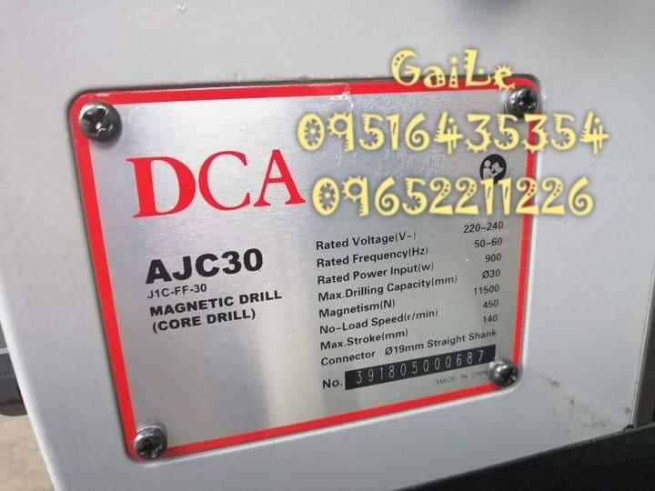 DCA AJC30 Electric Magnetic Drill (Core Drill) w Free Annular Cutter ShankImage3