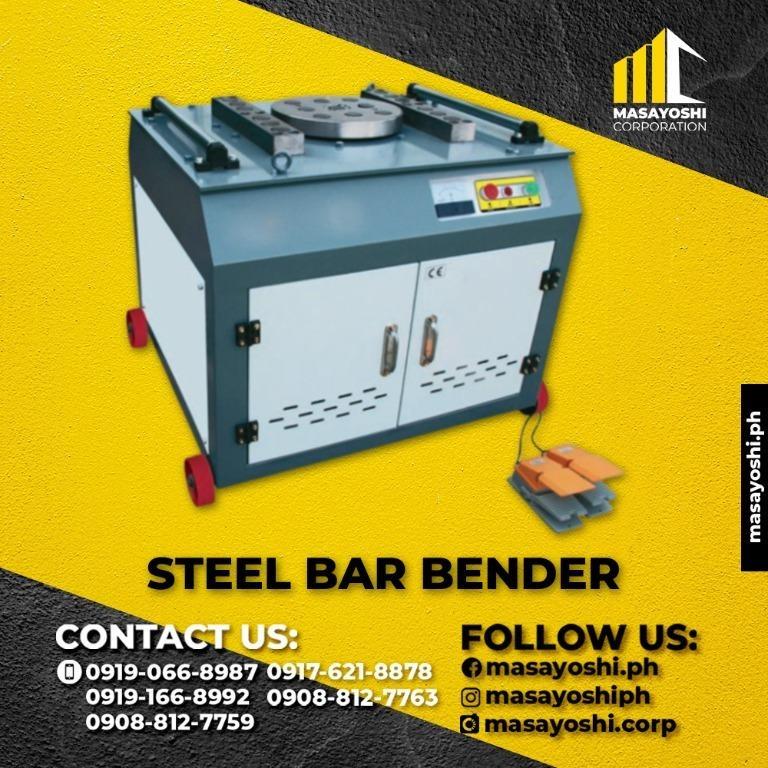 GW46 Steel Bar Bender | Bar Bender | Rebar Bender | Bending Machine | Steel Bender | Electric Bar Be