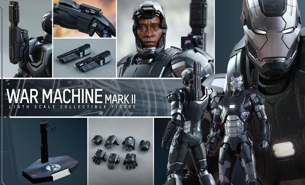 War Machine Mark 2 Diecast Hot ToysImage1