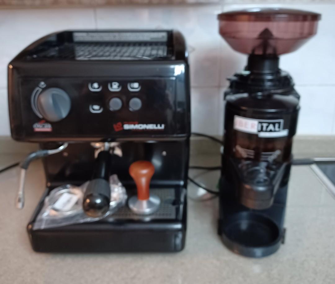 Nuova Simonelli Oscar 1 Coffee Espresso Machine and Coffee Grinder