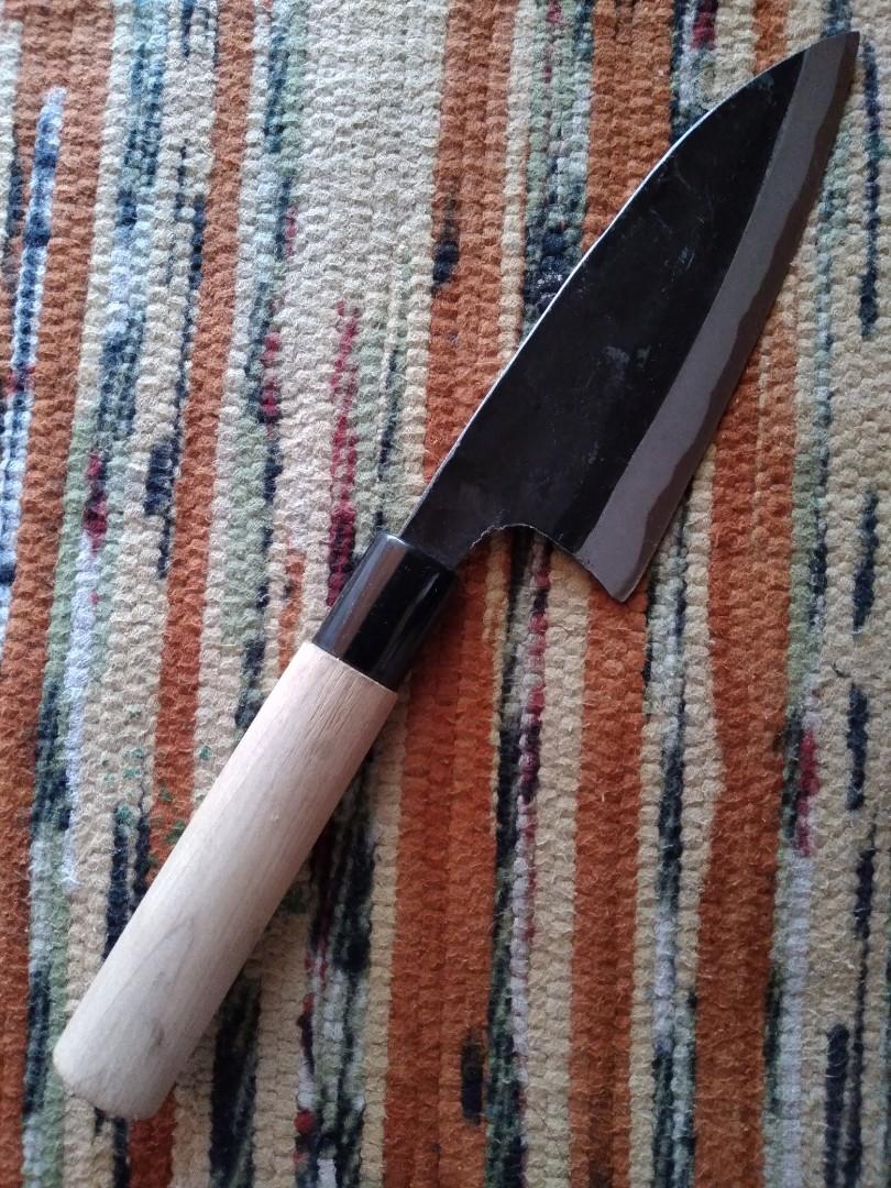 double-bevel deba knife