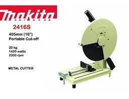 Makita 2416S Metal Cut Off Cutter saw saws Blade 405mm, Cutting Depth 120mm, 1430W, 2300rpm, 19.2kg Image2