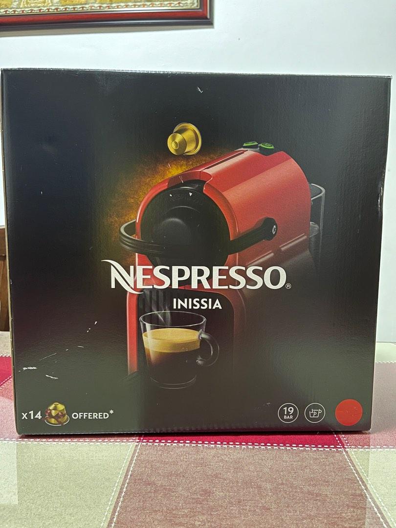 BRAND NEW Nespresso Inissia (Red) Coffee Machine