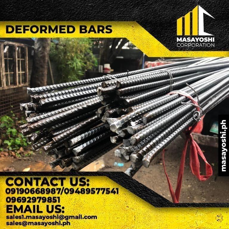 Deformed Bar 10mm x 6m Grade 33 | Reinforcement Bar | Rebar | RSB | Deformed Bar | Deform BarImage1