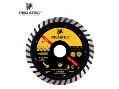 Pegatec 4 inches 105mm Diamond Cutting disc Turbo Cutting Wheel 020900039Image1