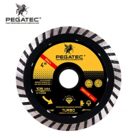 Pegatec 4 inches 105mm Diamond Cutting disc Turbo Cutting Wheel 020900039