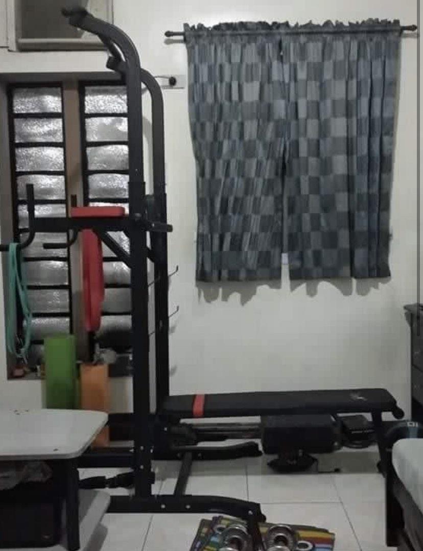 Fitness machine  Bench  pull upImage3