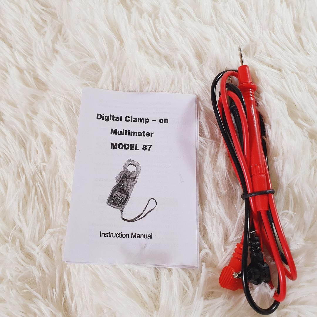 ANENG KT87N Mini Digital Clamp Meters ACDC Voltage AC Current 600vImage3