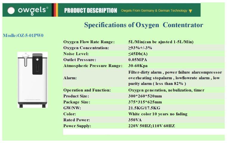 Brand New Owgels Oxygen ConcentratorsMachineImage3