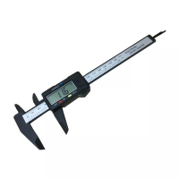 6" Carbon Fiber composite digital caliper paquimetro 150mm Measuring Tool