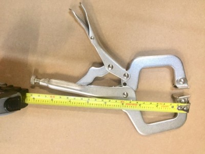 9 Inch Alloy Steel Vise Grip Welding Locking C Clamp PliersImage5