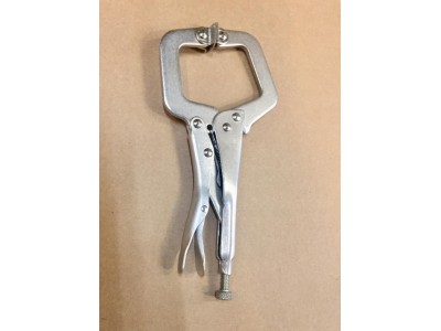 9 Inch Alloy Steel Vise Grip Welding Locking C Clamp PliersImage4