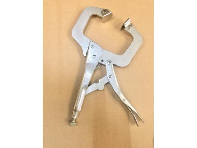 11 Inch Alloy Steel Vise Grip Welding Locking C Clamp PliersImage2