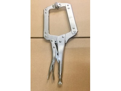 14 Inch Alloy Steel Vise Grip Welding Locking C Clamp PliersImage1